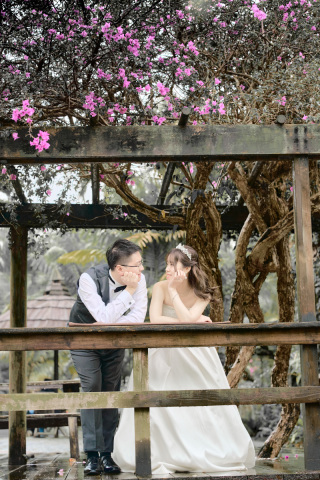 TimTim Photo Studio 沖縄_グリーン撮影