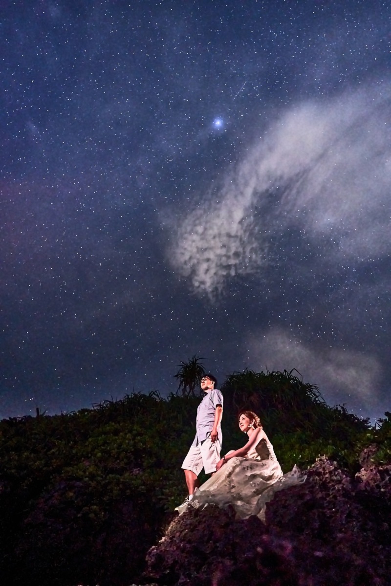 Stella(星)私服&持ち込み衣装で星景撮影プラン
