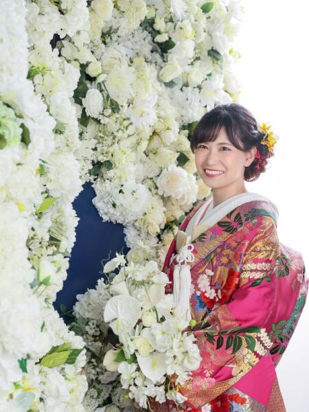 新婦さまお一人ショット