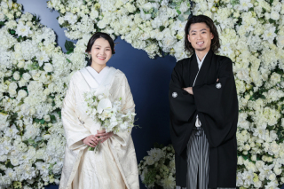 大人モダンな和装ショット