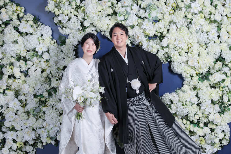 お花に包まれて