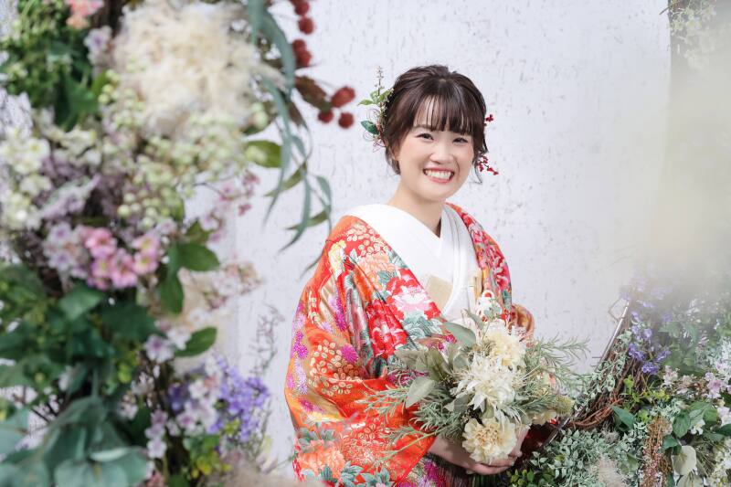 新婦さまのソロショット