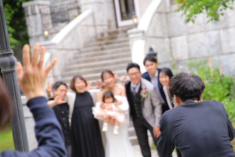 BLANC.THEE フォトスタジオ_家族・友人を撮影に呼べる