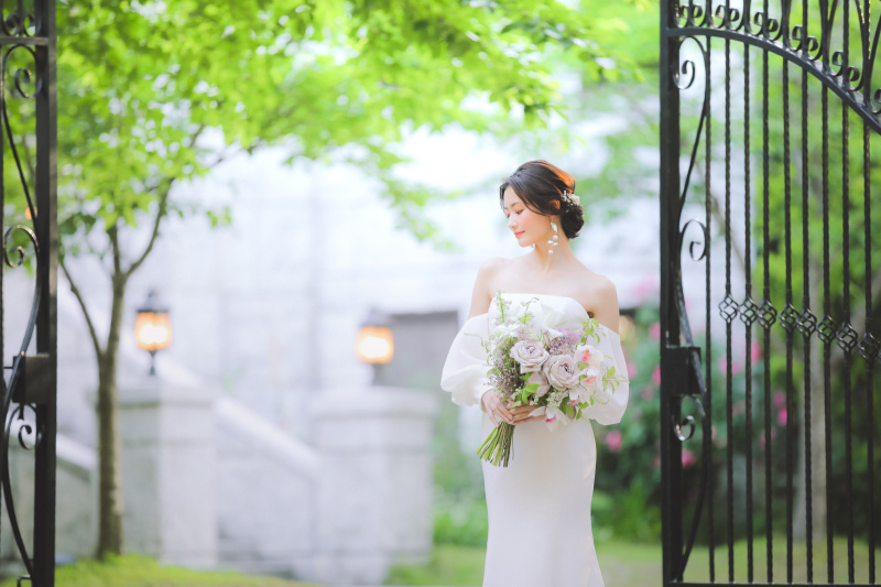 BLANC.THEE フォトスタジオ_ガーデンで撮影できる