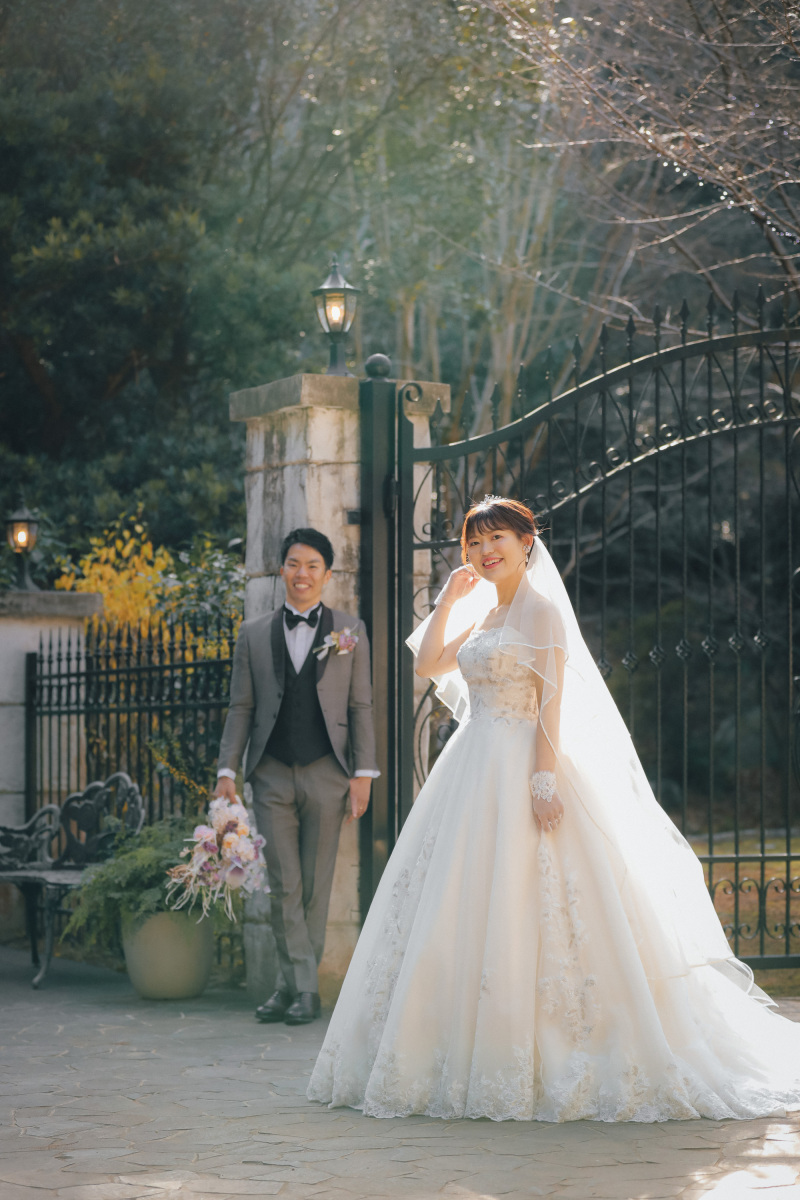 BLANC.THEE フォトスタジオ_ガーデンで撮影できる