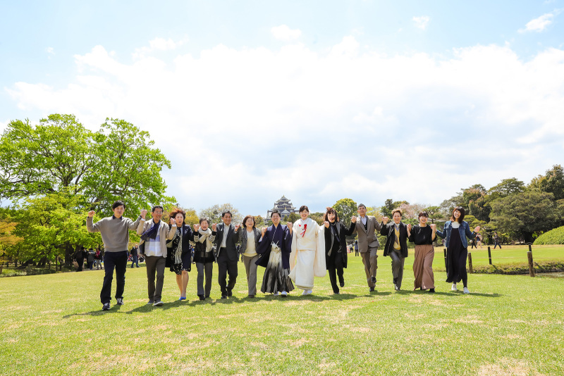 BLANC.THEE フォトスタジオ_家族・友人を撮影に呼べる