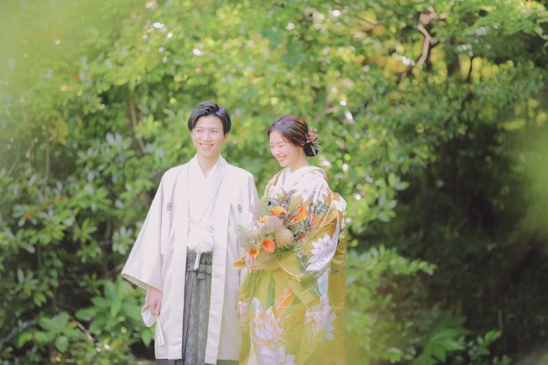 BLANC.THEE フォトスタジオ_ガーデンで撮影できる