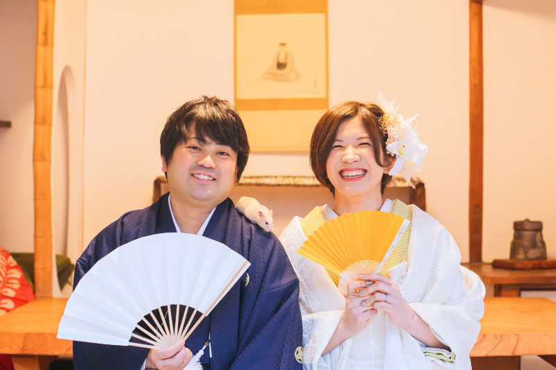 BLANC.THEE フォトスタジオ_ペットと一緒に撮影できる