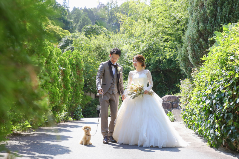 どのプランでもペットとの撮影可能です☆