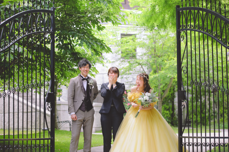 お二人も自然と笑顔に!