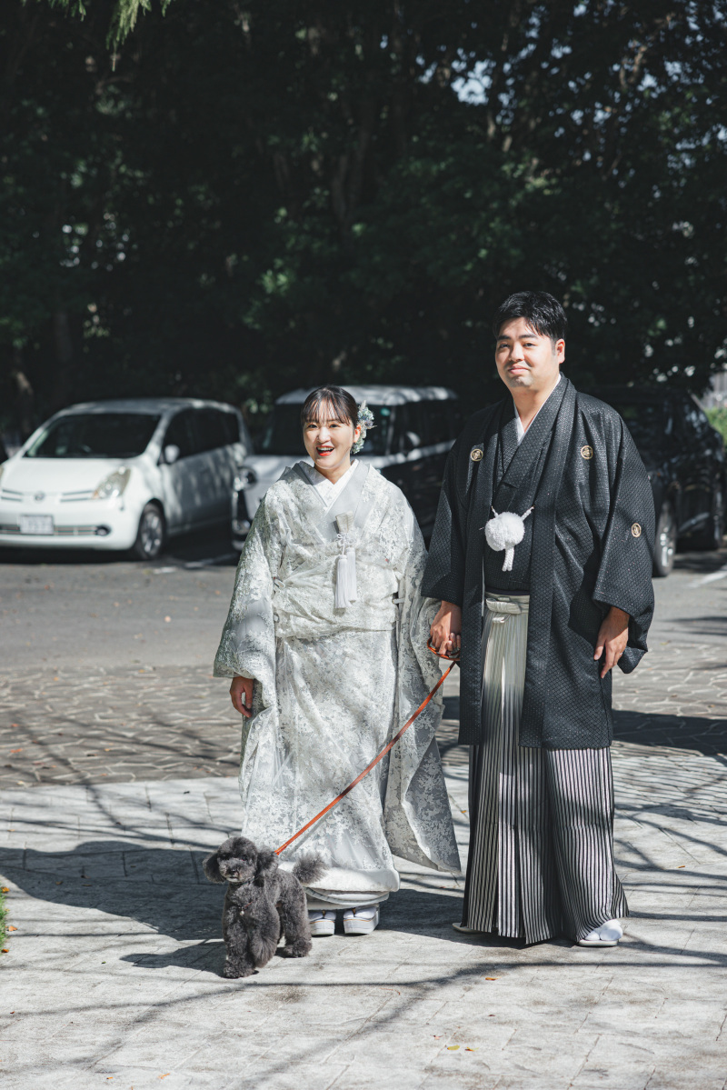 BLANC.THEE フォトスタジオ_ペットと一緒に撮影できる