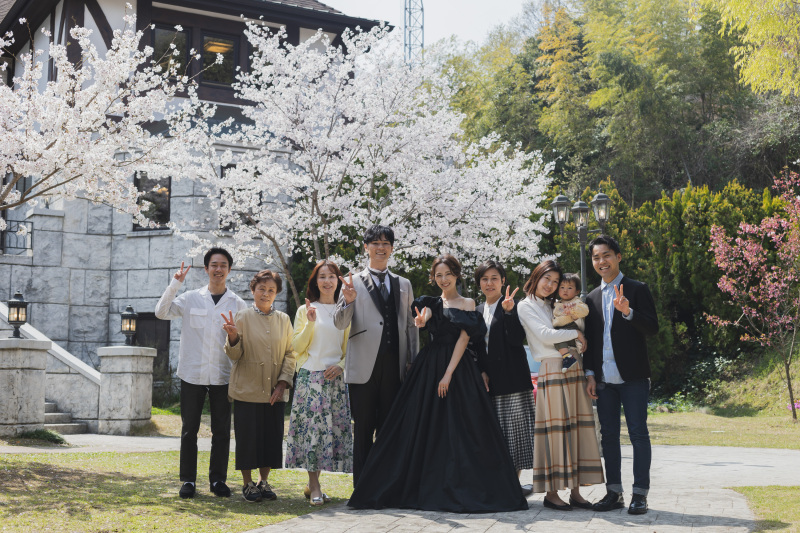 BLANC.THEE フォトスタジオ_家族・友人を撮影に呼べる