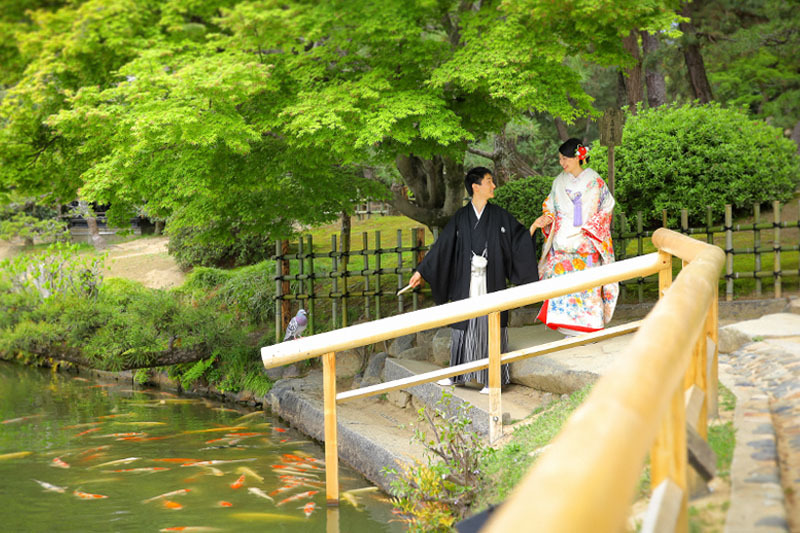 新プラン! 後楽園で色打掛プラン データコース(全データ付/約150カット)*後楽園でのロケーション撮影