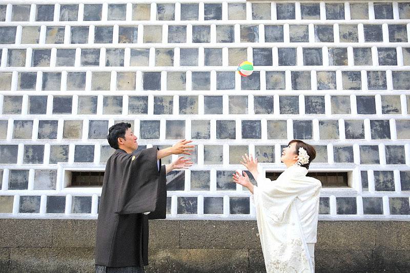 新プラン! 美観地区で白無垢プラン データコース(全データ付/約150カット)*美観地区でのロケーション撮影