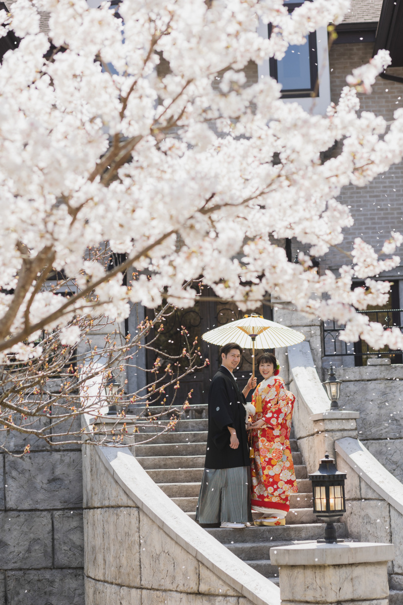 【新価格】前撮りご検討の方必見!白無垢+色打掛プラン ☆ 全データ付/約250カット *森のガーデンでのロケーション撮影