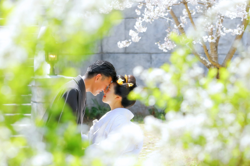 新料金! 白無垢プラン データコース(全データ付/約150カット)*森のガーデンでのロケーション撮影