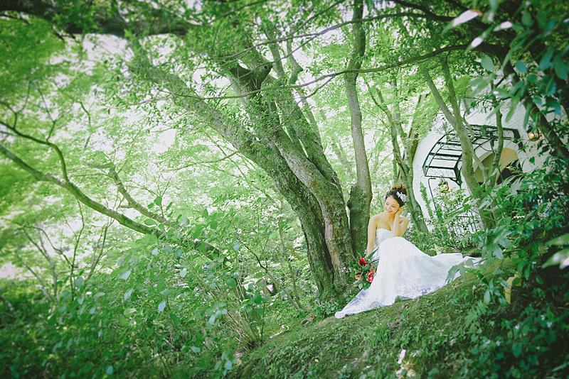 【結婚式場ならでは!挙式風撮影】ウエディングドレスプラン♦︎本物のチャペルとプライベートガーデン撮影♦︎データ付/約150カット