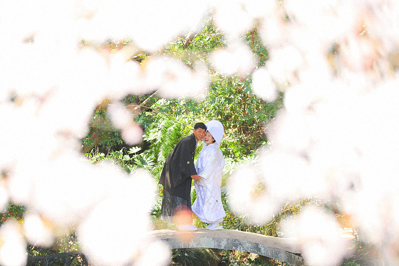 新料金! 白無垢プラン データコース(全データ付/約150カット)*森のガーデンでのロケーション撮影