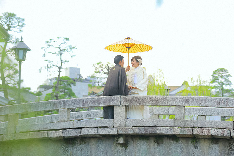 新プラン! 美観地区で白無垢プラン データコース(全データ付/約150カット)*美観地区でのロケーション撮影