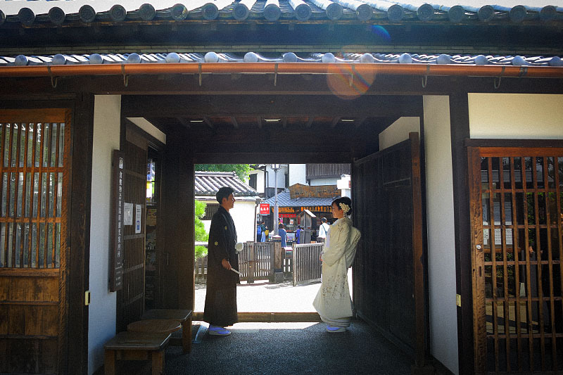 新プラン! 美観地区で白無垢プラン データコース(全データ付/約150カット)*美観地区でのロケーション撮影