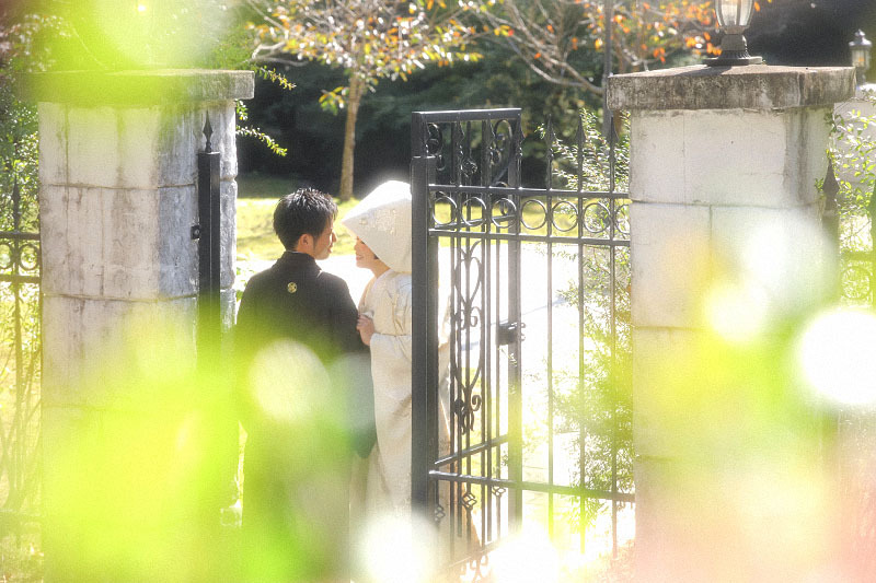 新料金! WD+白無垢プラン データコース(全データ付/約250カット)*森のガーデンでのロケーション撮影