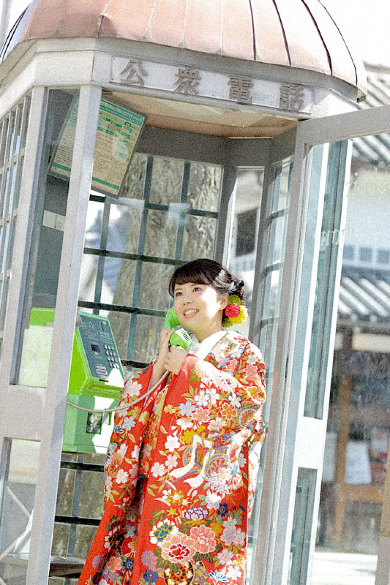 新プラン! 美観地区で色打掛プラン データコース(全データ付/約150カット)*美観地区でのロケーション撮影