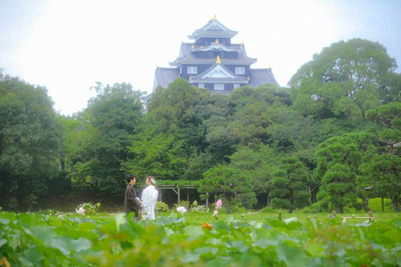 新プラン! 後楽園で白無垢プラン データコース(全データ付/約150カット)*後楽園でのロケーション撮影