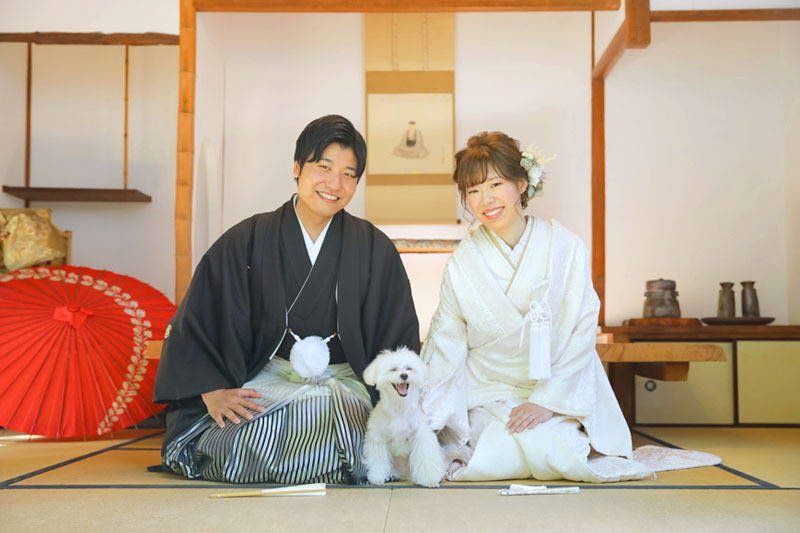 新料金! CD+白無垢プラン データコース(全データ付/約250カット)*森のガーデンでのロケーション撮影