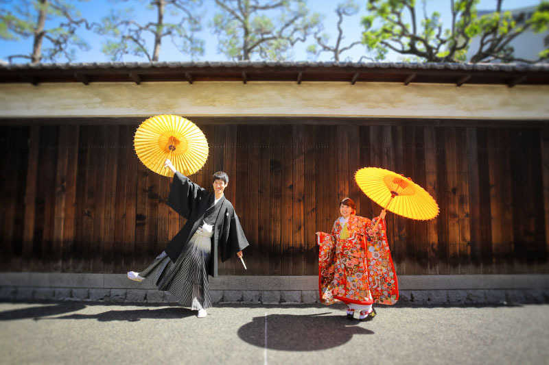 新プラン! 美観地区で色打掛プラン データコース(全データ付/約150カット)*美観地区でのロケーション撮影