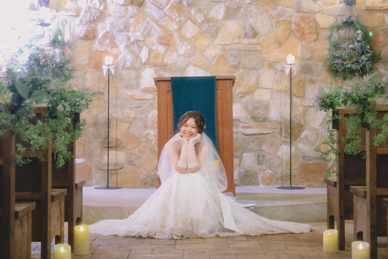 【結婚式場ならでは!挙式風撮影】ウエディングドレスプラン♦︎本物のチャペルとプライベートガーデン撮影♦︎データ付/約150カット