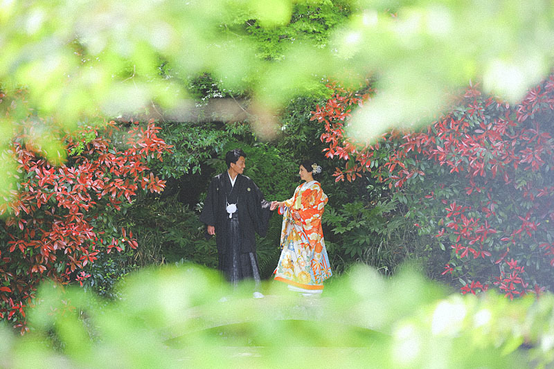 【新価格】前撮りご検討の方必見!白無垢+色打掛プラン ☆ 全データ付/約250カット *森のガーデンでのロケーション撮影