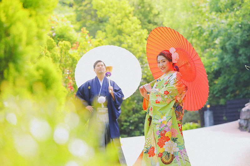 新料金! 色打掛プラン データコース(全データ付/約150カット)*森のガーデンでのロケーション撮影