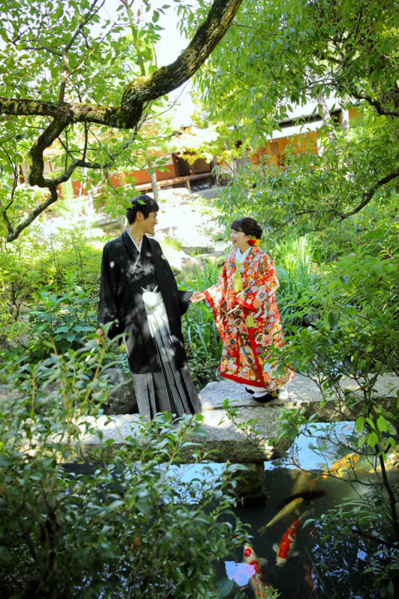 新プラン! 美観地区で色打掛プラン データコース(全データ付/約150カット)*美観地区でのロケーション撮影