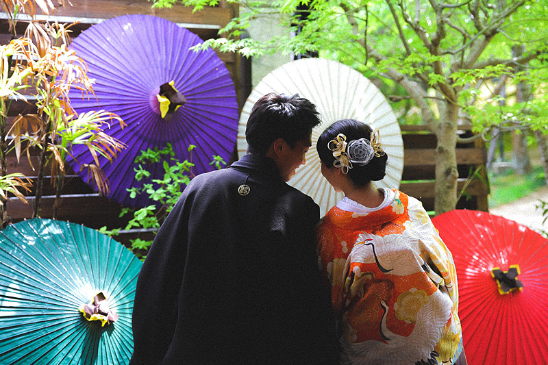 新料金! 色打掛プラン データコース(全データ付/約150カット)*森のガーデンでのロケーション撮影