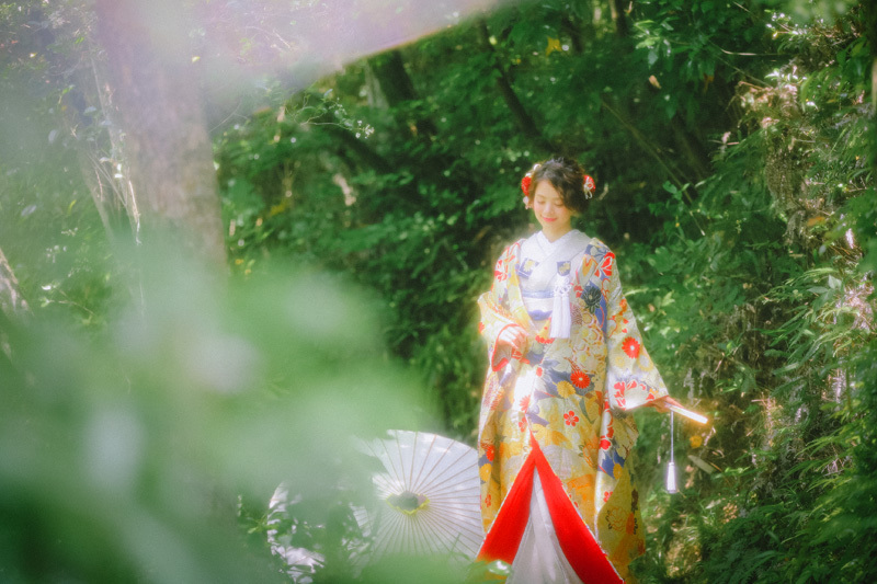 新料金! 色打掛プラン データコース(全データ付/約150カット)*森のガーデンでのロケーション撮影