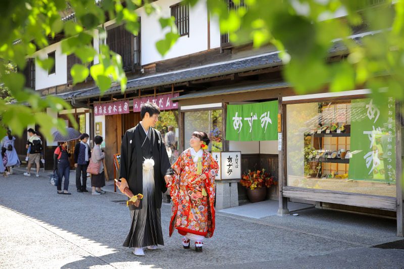 新プラン! 美観地区で色打掛プラン データコース(全データ付/約150カット)*美観地区でのロケーション撮影