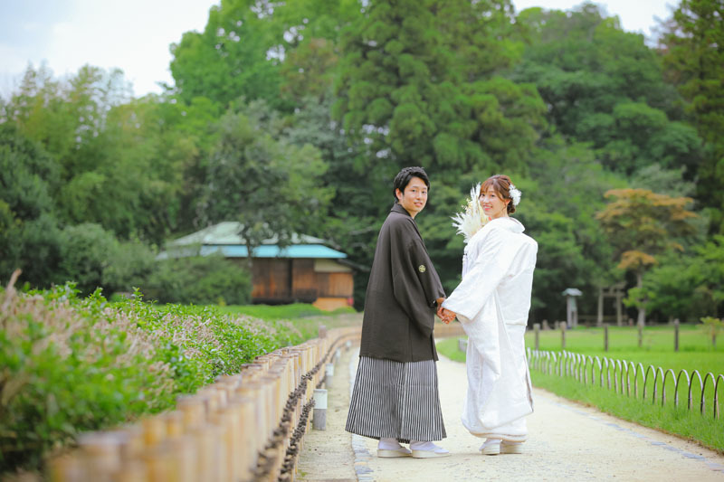 新プラン! 後楽園で白無垢プラン データコース(全データ付/約150カット)*後楽園でのロケーション撮影
