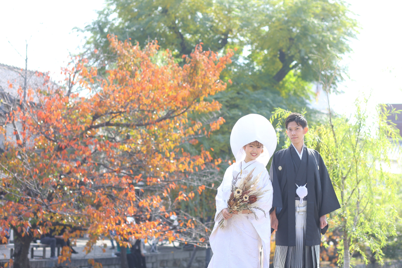 美観地区の自然に囲まれて…