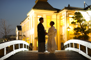 和装でナイトロケーション☆