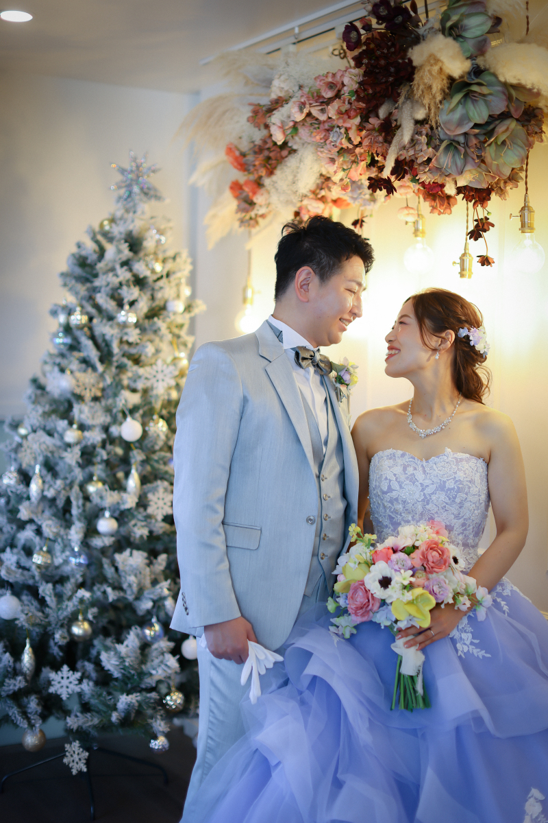 雰囲気がガラッと変わるフォトブースも。