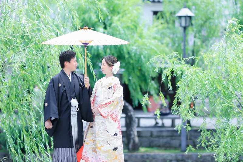 美観地区撮影スタート!