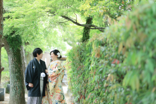 倉敷美観地区で和装フォト♩