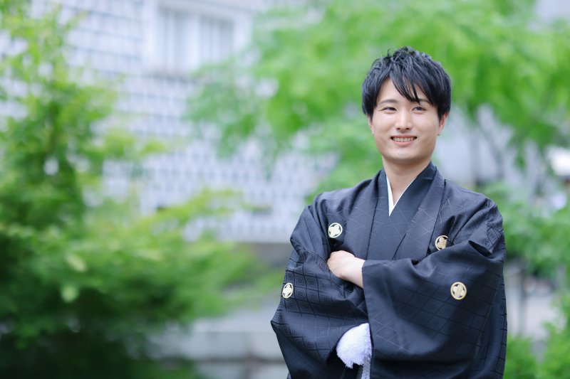 ご新郎様ソロショット～♪