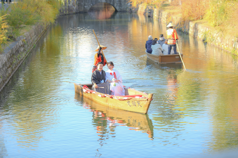 1番の楽しみは川舟