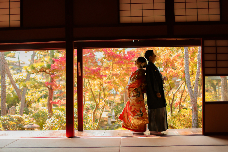 「新渓園」の和部屋