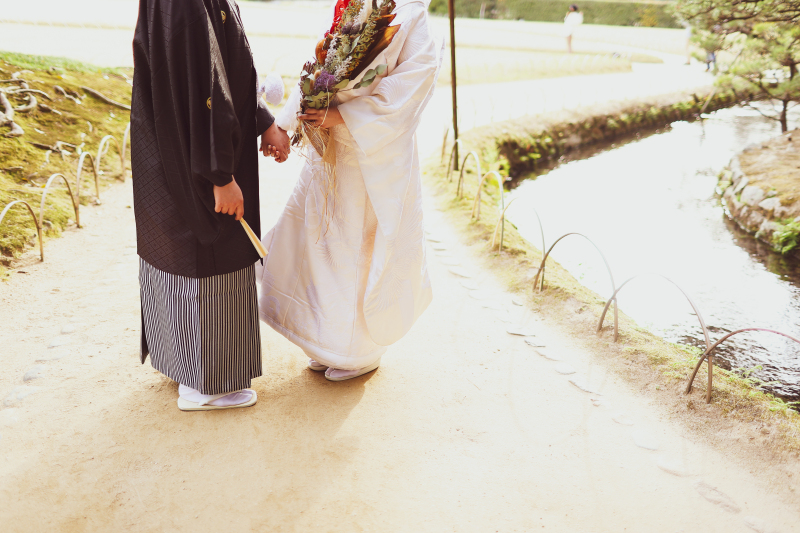 後楽園で撮影♪