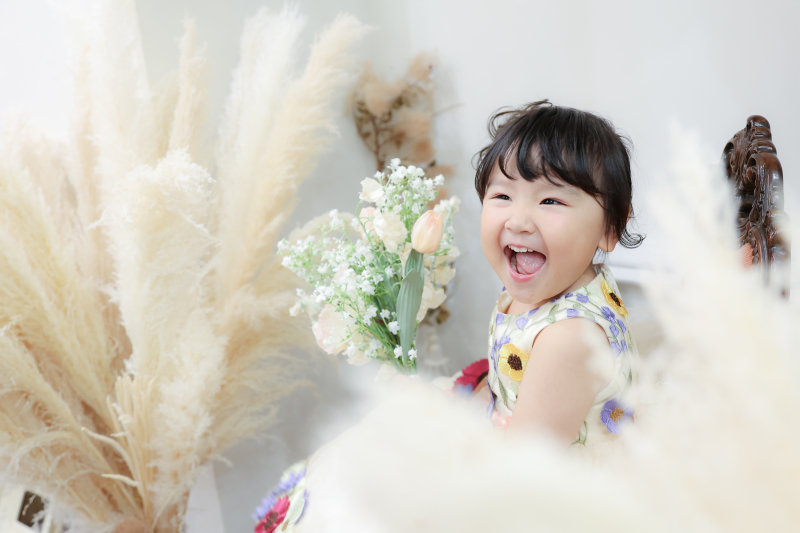 ブーケを持って(*^^*)