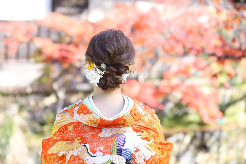 和装ヘアスタイル♡