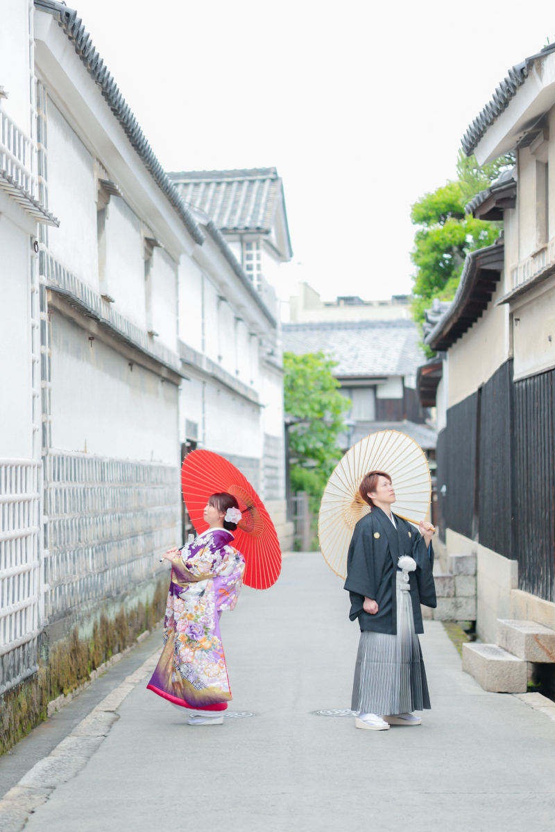美観地区の町並み
