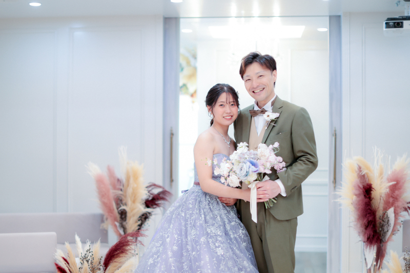 優しく寄り添うお2人